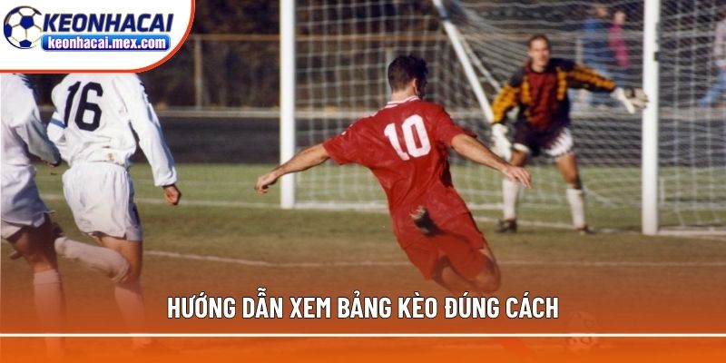 Hướng dẫn xem bảng kèo đúng cách