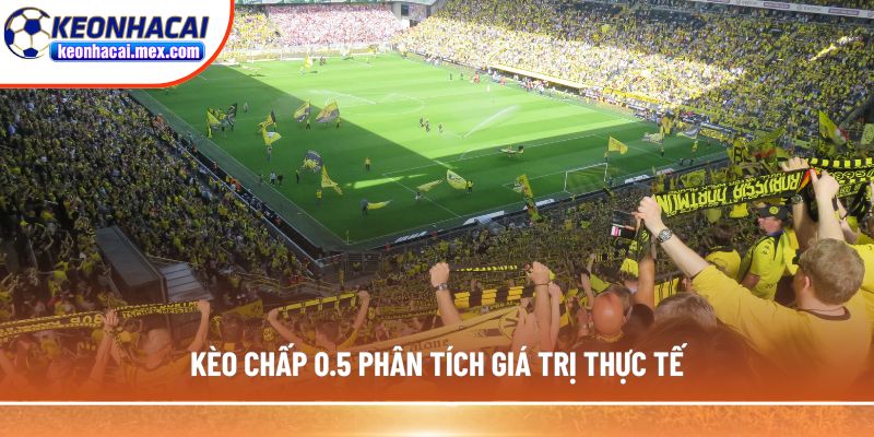 Kèo chấp 0.5 phân tích giá trị thực tế