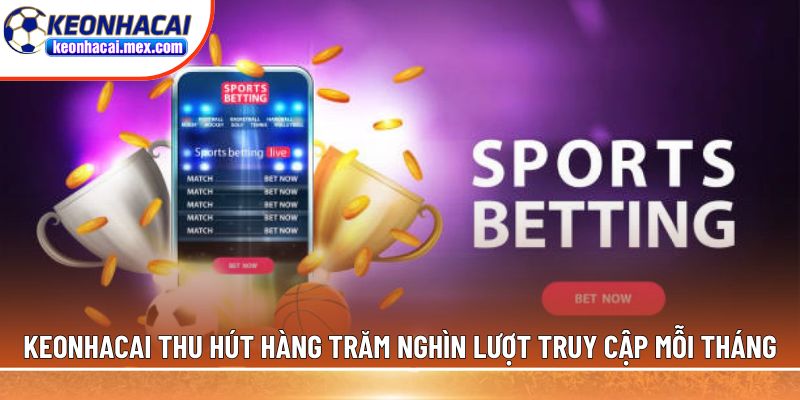 Keonhacai thu hút hàng trăm nghìn lượt truy cập mỗi tháng