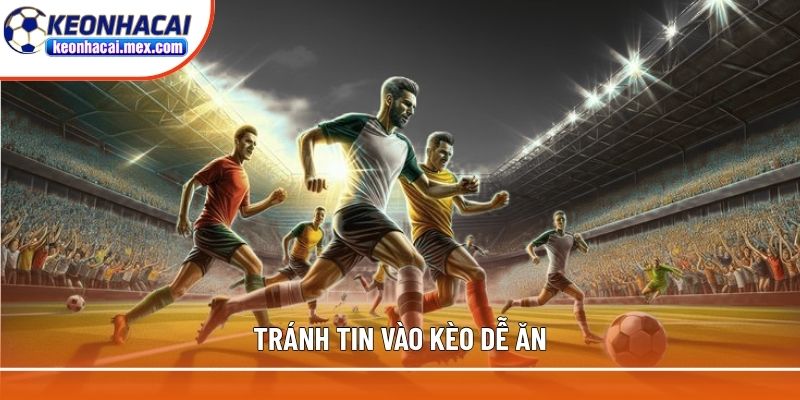 Tránh tin vào kèo dễ ăn sẽ bị thua lỗ